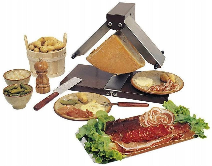 Raclette electric grill Louis Tellier BREZ01 black 1000 W Power rating 1000 W