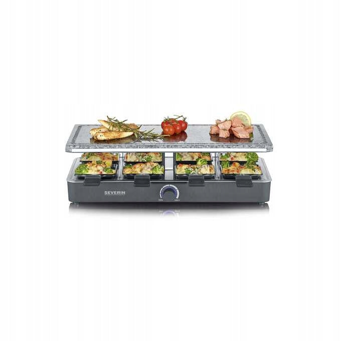 Raclette electric grill Severin RG 2372 black 1300 W Model RG 2372