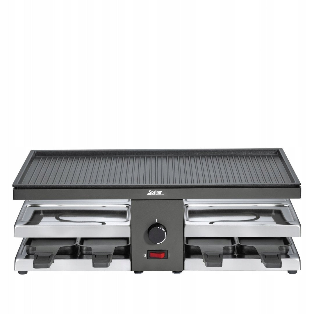 Raclette electric grill Spring RACLETTE8 FUN multicolor 1300 W Power rating 1300 W