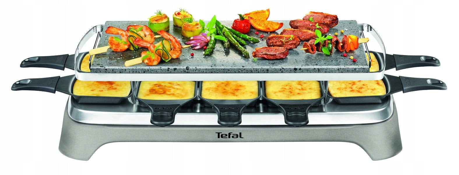 Raclette electric grill Tefal Pierrade black 1350 W
