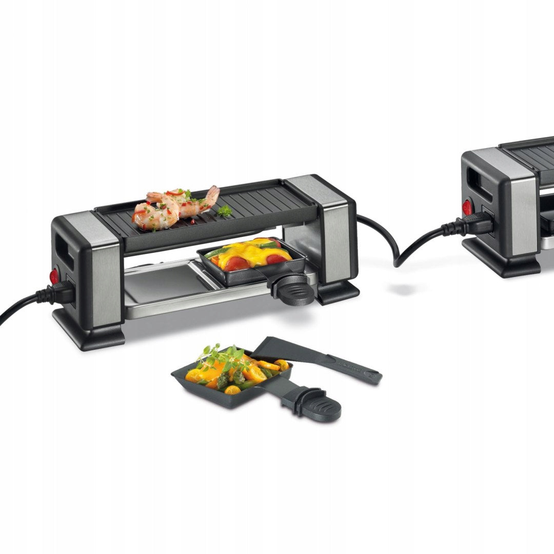 Raclette for 2 people possibility of chain connection Brand no brand