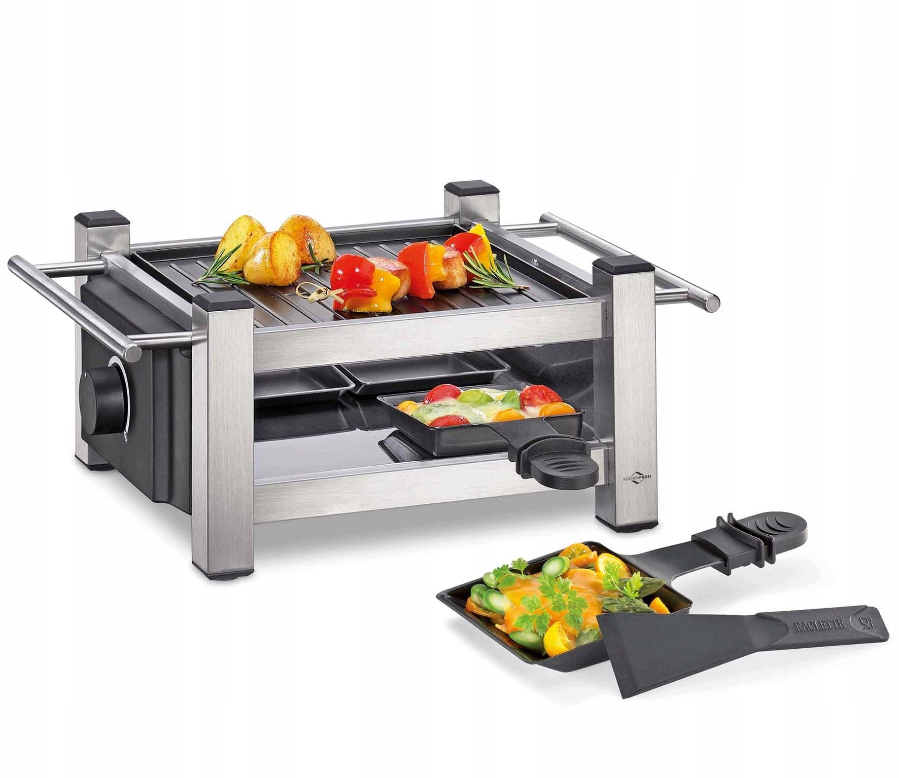 Raclette table grill for 4 people KUCHENPROFI