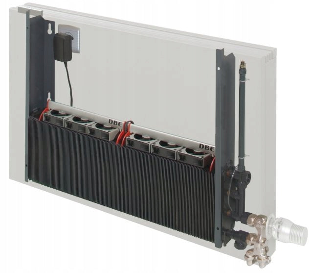 Radiator Cu-Al Jaga Strada 35x140 T10 1260 W for heat pumps. Rab.50% Packaging status original