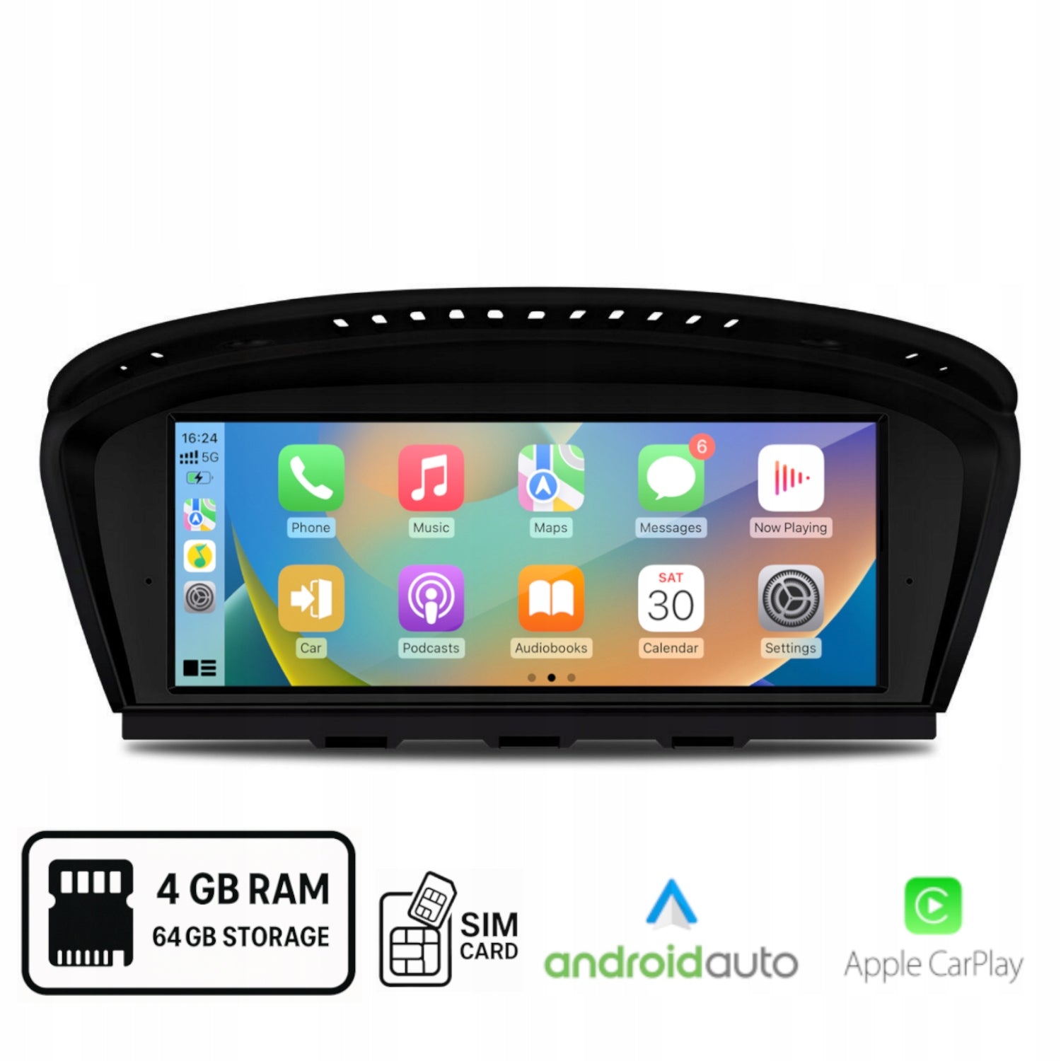 Radio Android BMW E60 E90 CCC / Android Auto Carplay 4+64 GB