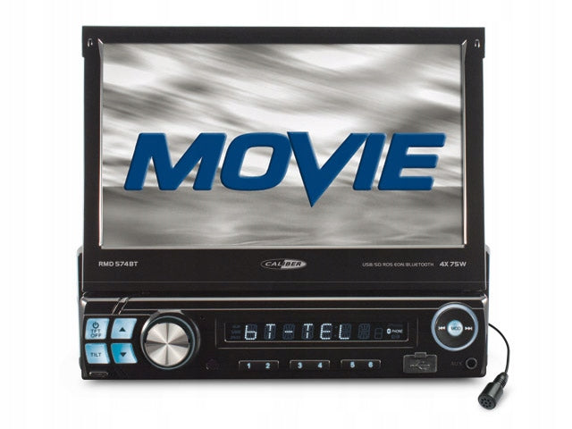 Radio Caliber RMD 574BT retractable screen BT USB SD