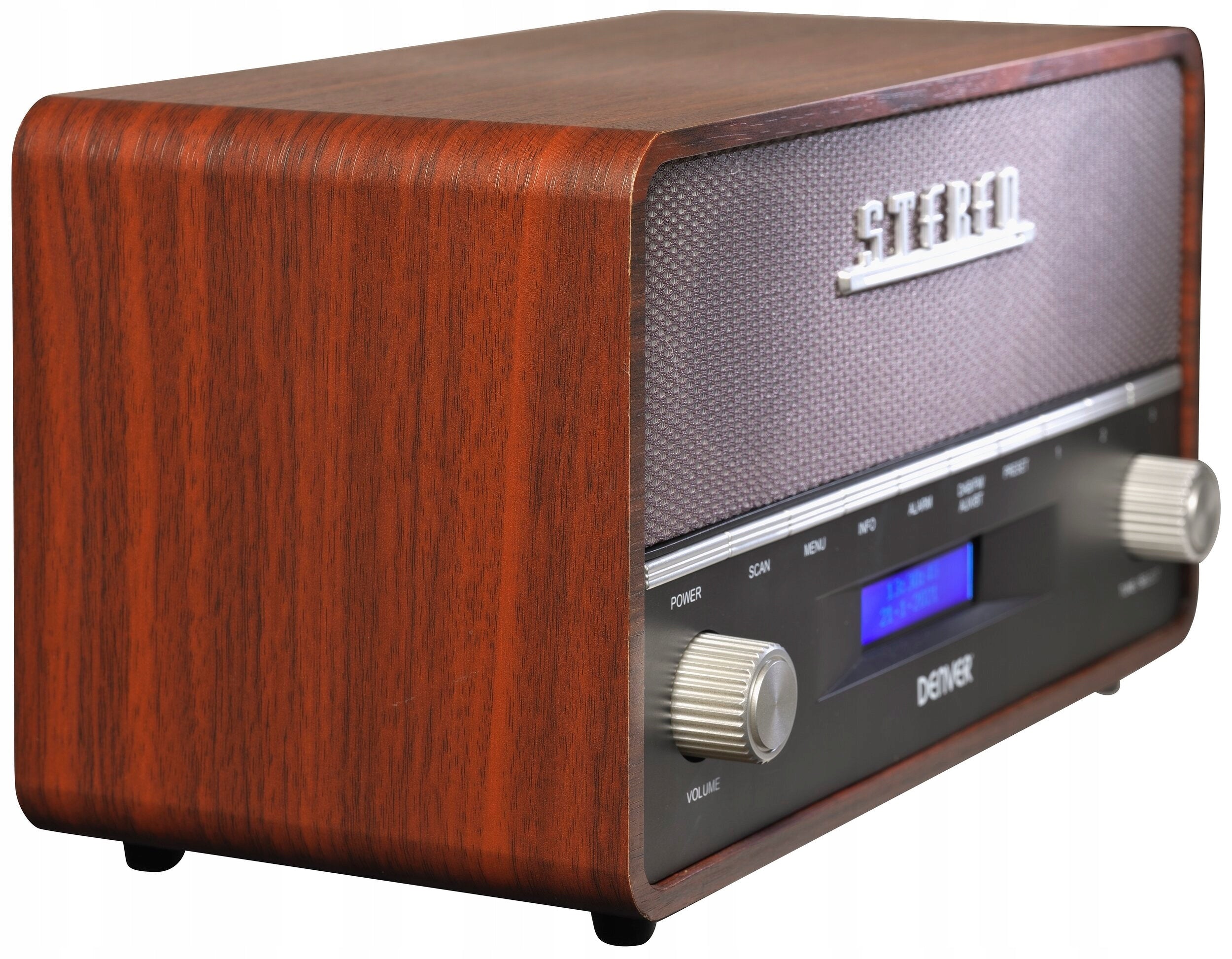 Radio DENVER DAB-36 Brown Model DAB-36