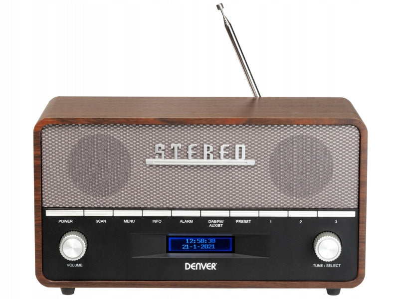 Radio DENVER DAB-36 Brown