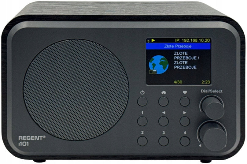 Radio FERGUSON Regent I101 Internet Portable Black Wood Brand Ferguson