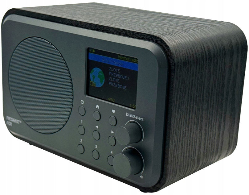 Radio FERGUSON Regent I101 Internet Portable Black Wood Model i101