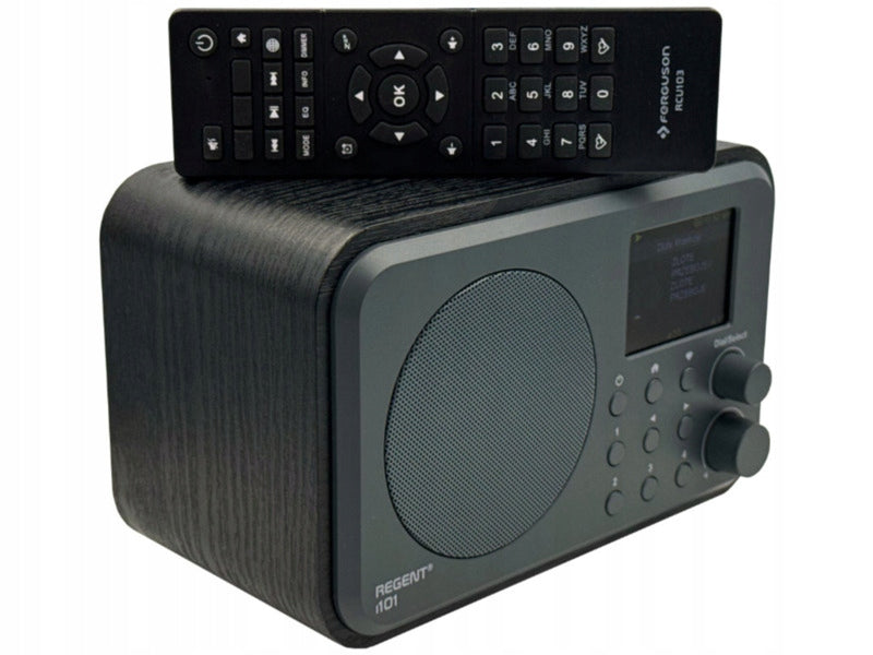 Radio FERGUSON Regent I101 Internet Portable Black Wood