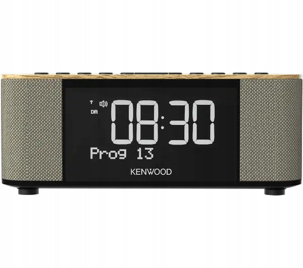 Radio Receiver Kenwood CR-ST40DAB-M FM Radio DAB+ Alarm Clock Bluetooth Brown