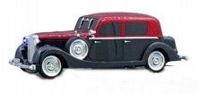 Radio Speaker Auto Limousine Capone Retro Red Bluetooth AUX Speaker Packaging status original
