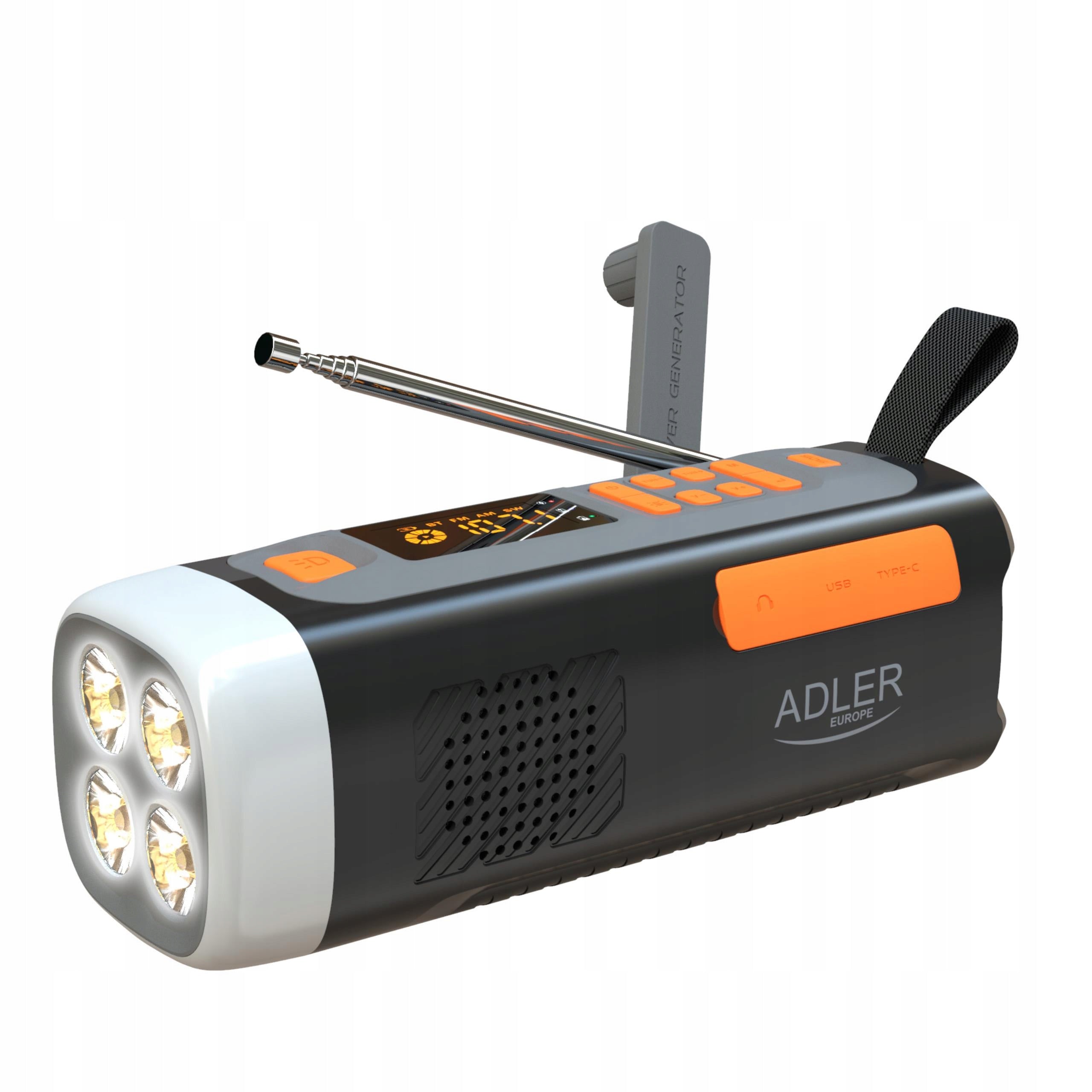 Radio batteries AM, FM, SW Adler AD1920