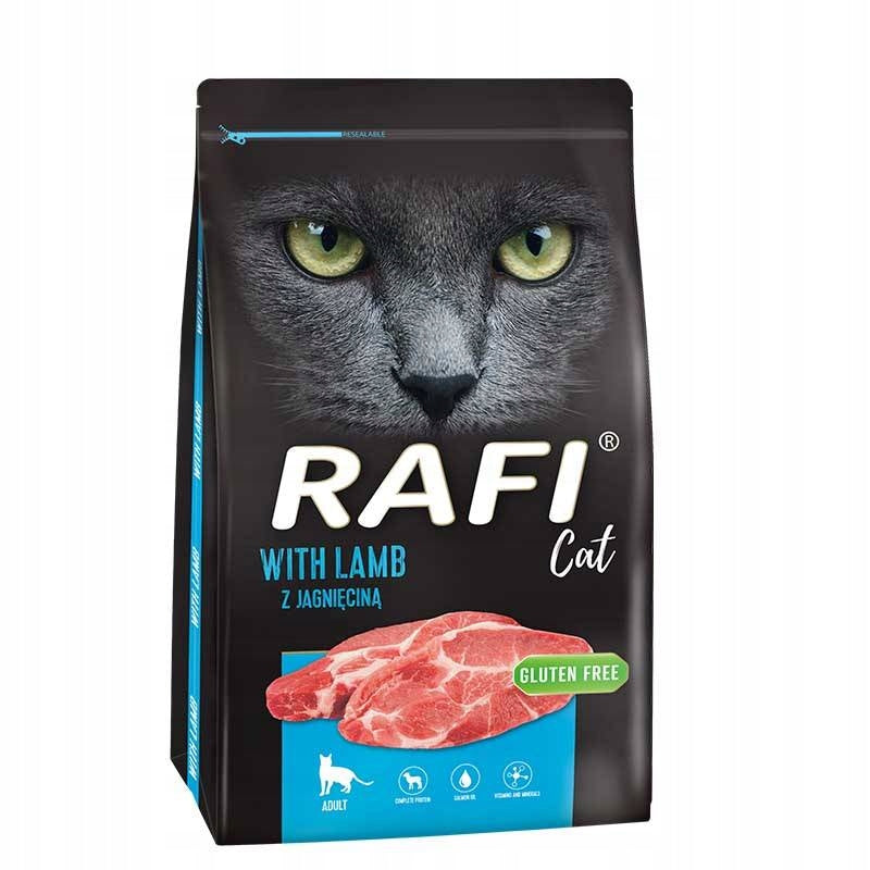 Rafi Cat Lamb Dry Cat Food 2x7kg Brand Rafi