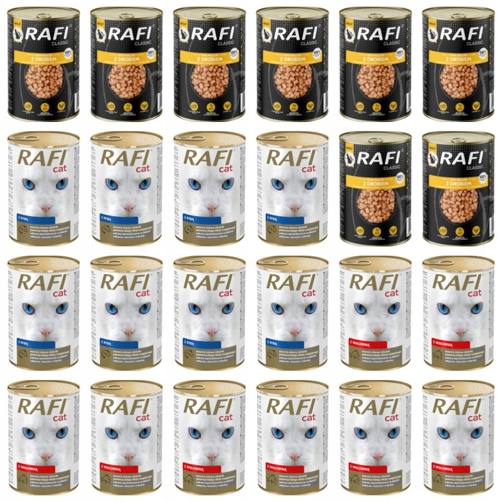 Rafi Cat Mix of Flavours 24x415g