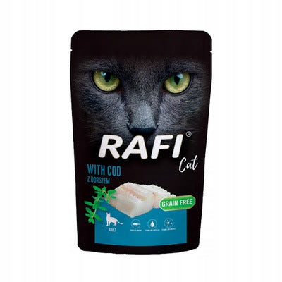 Rafi Wet Cat Food Rafi Cat Adult with Cod 100 g
