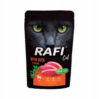 Rafi Wet Cat Food Rafi Cat Adult with Duck 100 g