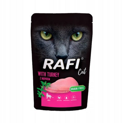 Rafi Wet Cat Food Rafi Cat Adult with Turkey 100 g