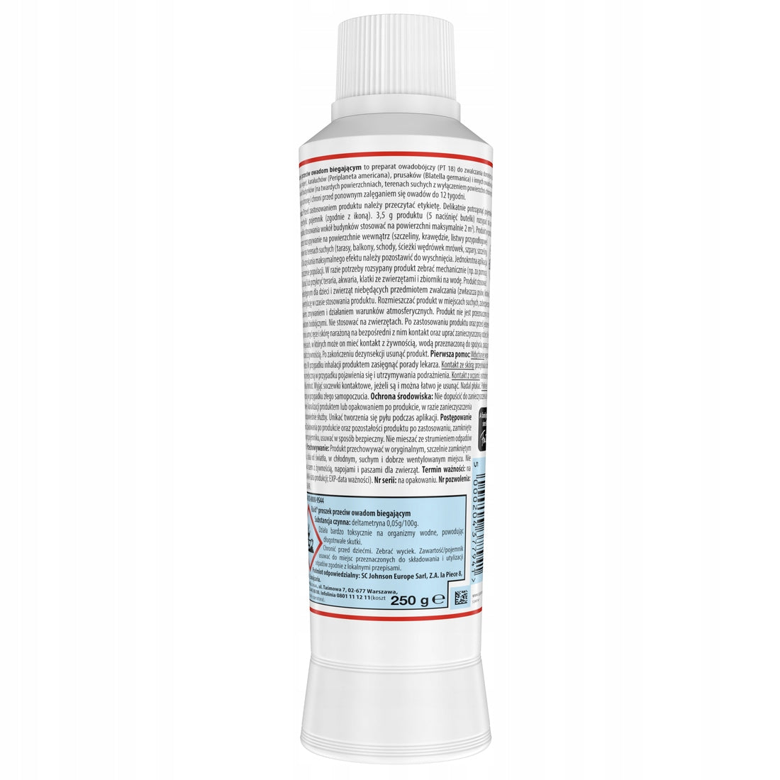 Raid powder against cockroaches, ants and Prussians works for 12 weeks. Brand Raid