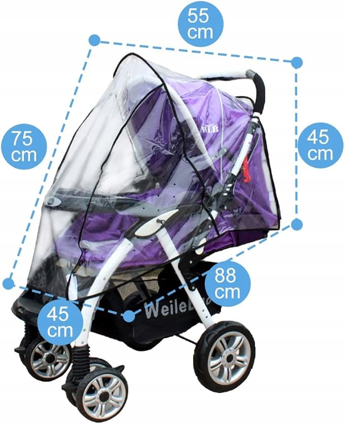 Rain Cover For Stroller Gondola Trolley Cover Brand no brand