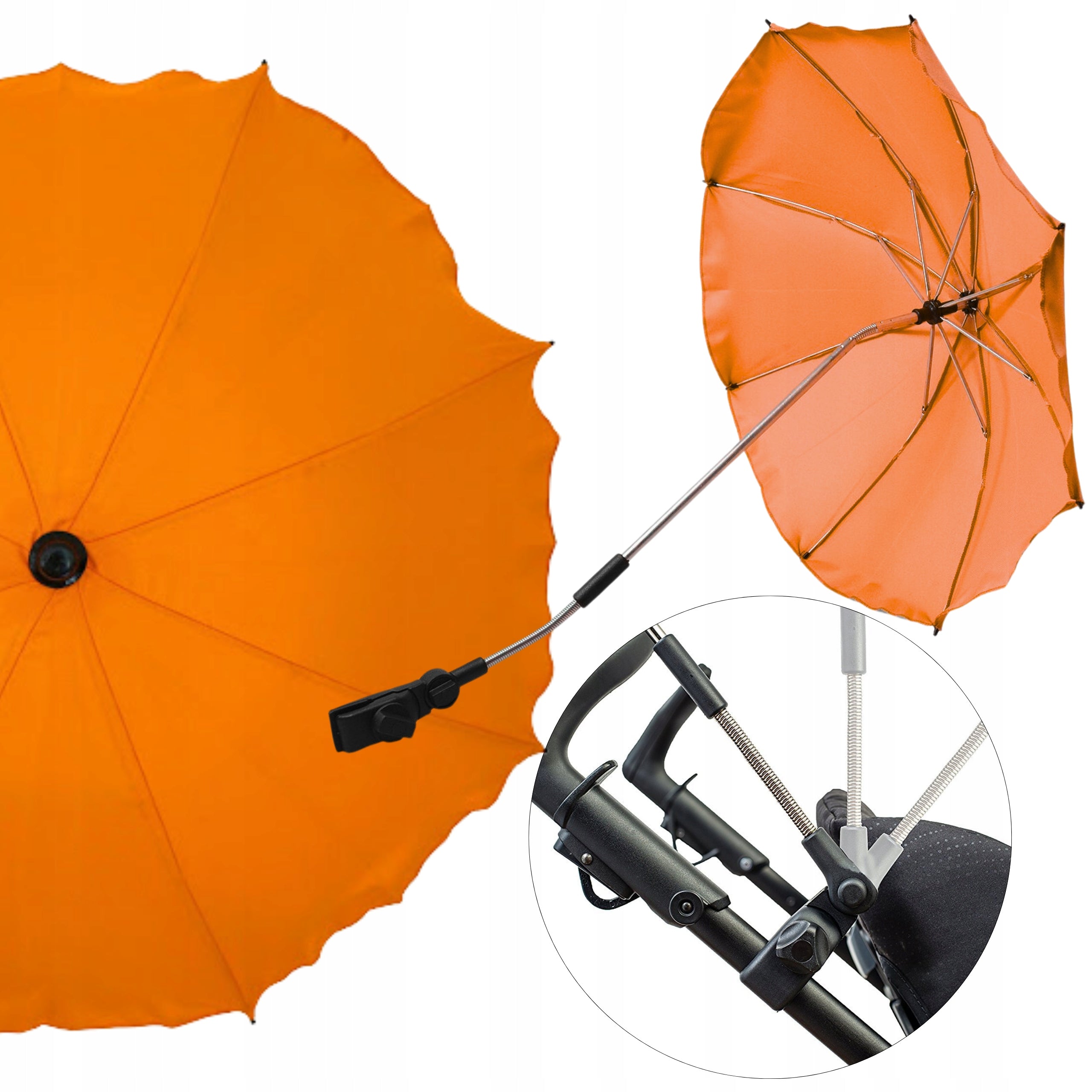 Rain Umbrella for Stroller UV Filter Large Stable
