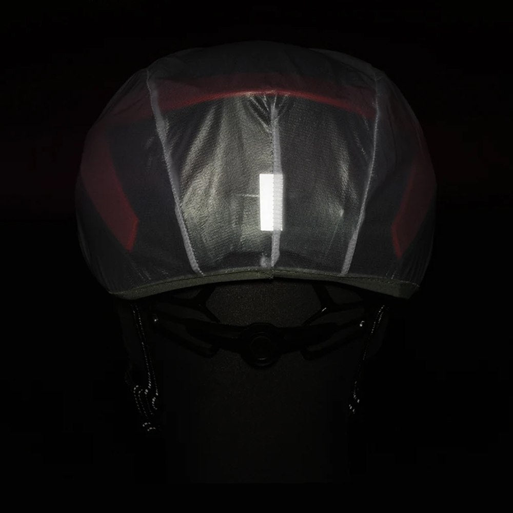 Rain cover for bicycle helmet black Manufacturer no brand