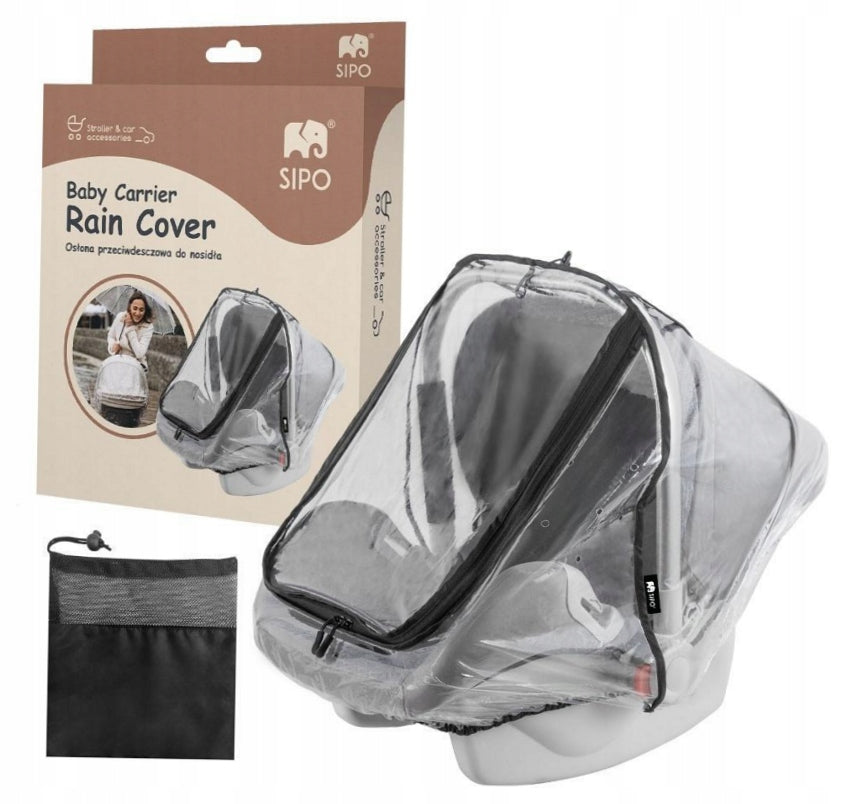 Rain cover for carrier