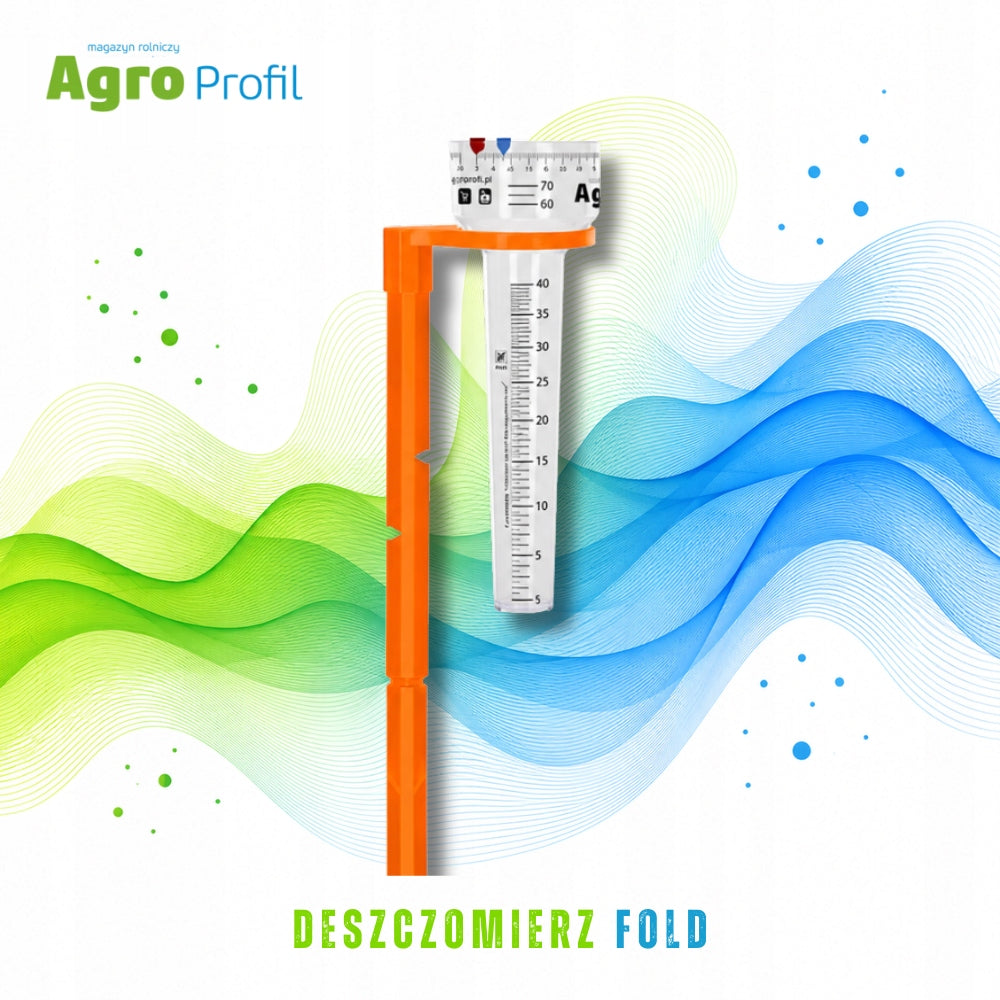 Rain gauge, precipitation meter NEW version FOLD