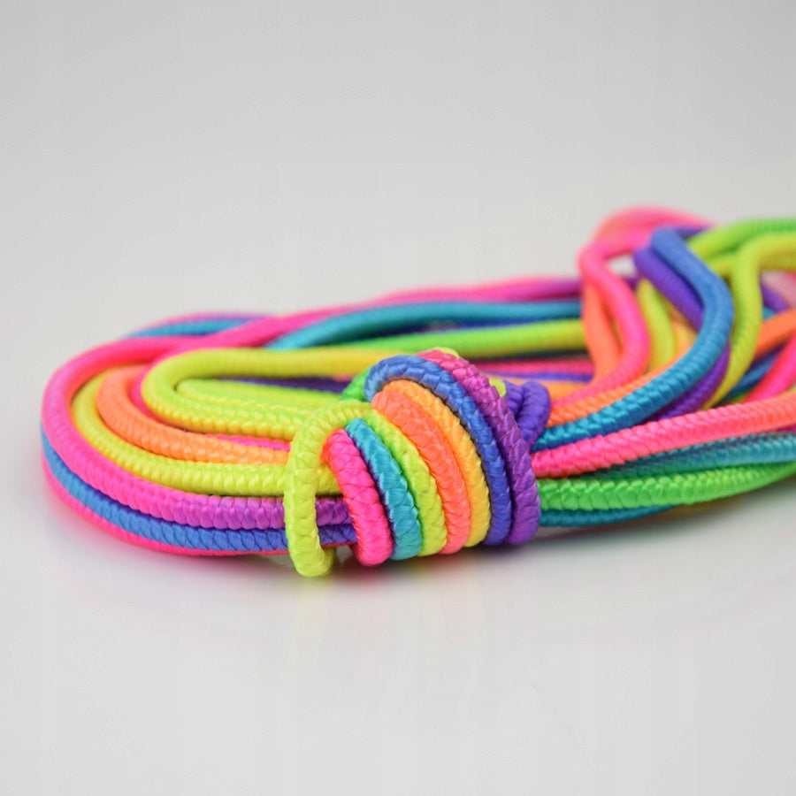 Rainbow Braided Jumping Rubber Stretch 7m SMJ sport Manufacturer code JR-07