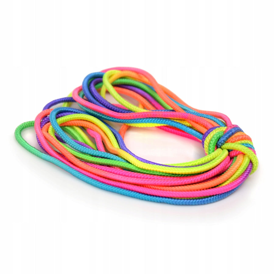 Rainbow Braided Jumping Rubber Stretch 7m SMJ sport Packaging status original