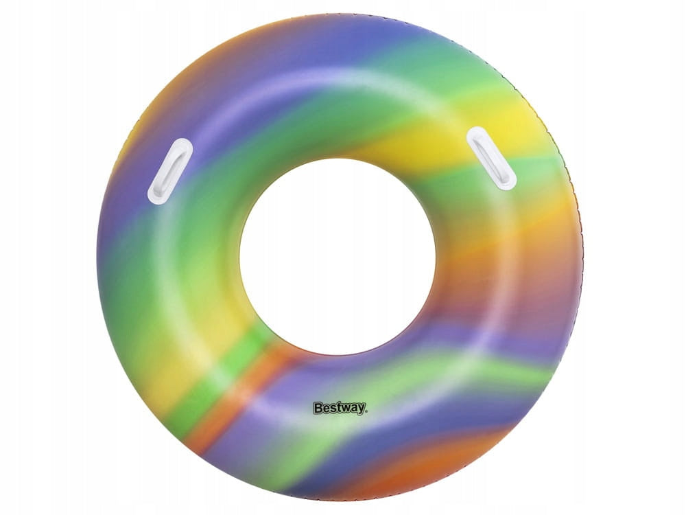 Rainbow Circle Swimming Wheel 119cm Bestway 36352 Brand Bestway