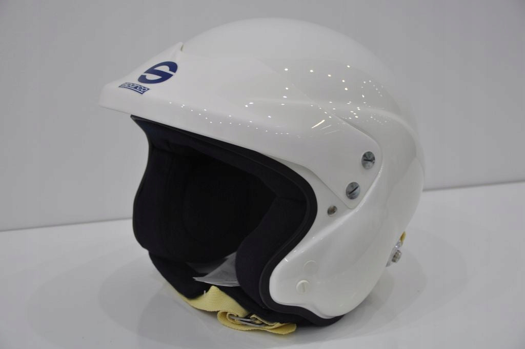 Rally helmet open Sparco ADV Jet white size. S HANS clips Manufacturer's catalog number 00359ADVH1S