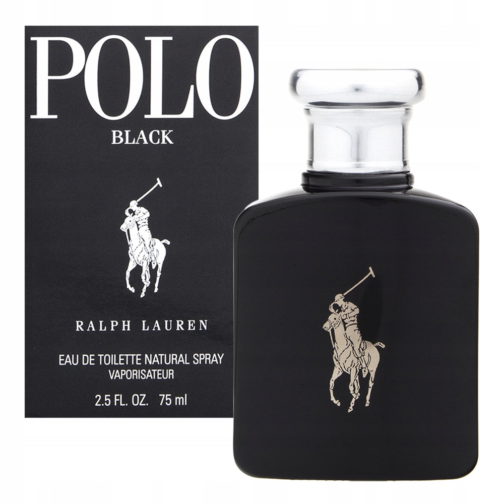 Ralph Lauren Polo Black eau de toilette spray 75ml EDT FOLIA
