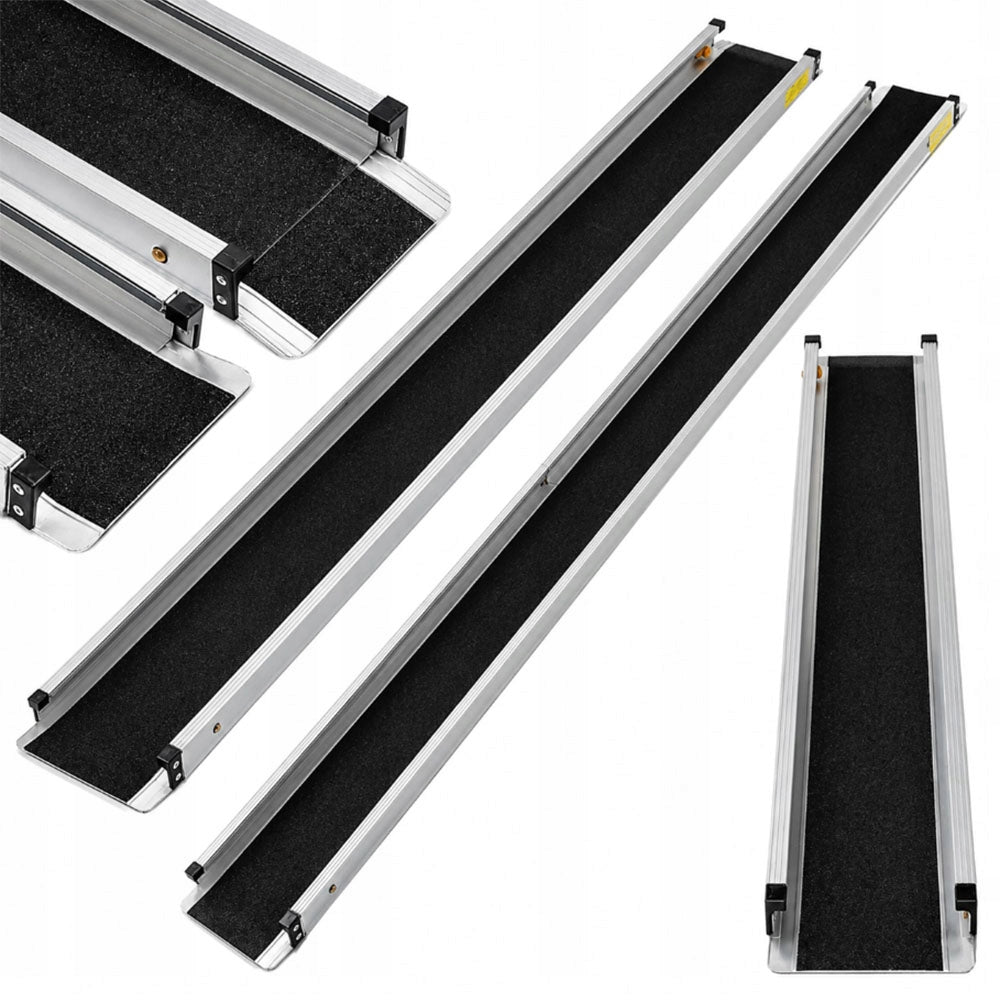 Ramp Raids for Wheelchairs Aluminum Portable 1,8m 300kg Manufacturer code KUGOmed Rampa Najazdy dla Wózków Inwalidzkich