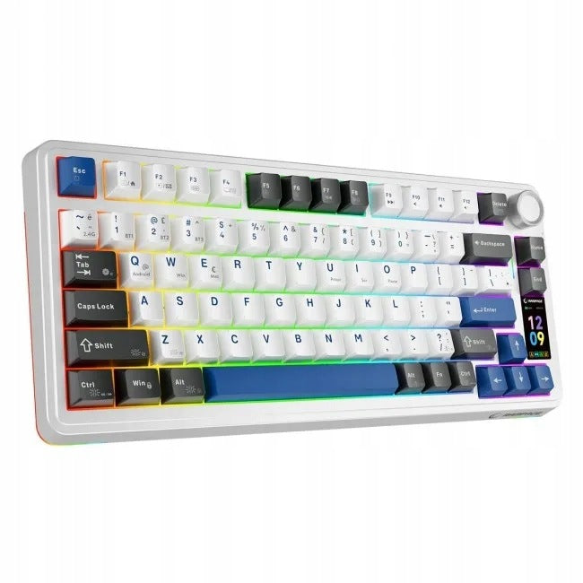 Rampage Quell Pro Wireless LCD Mechanical Keyboard Gasket HotSwap Manufacturer Rampage