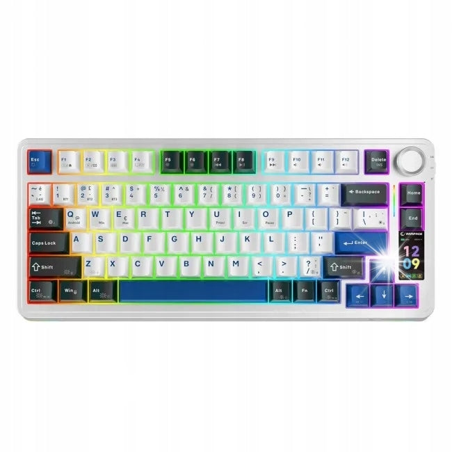 Rampage Quell Pro Wireless LCD Mechanical Keyboard Gasket HotSwap