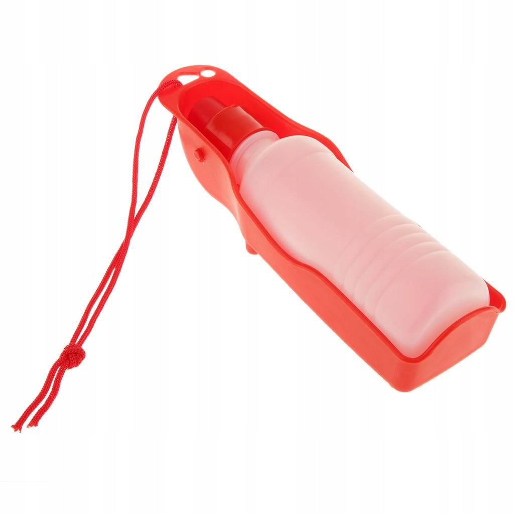 Random Pet Dog Portable Outing Outdoor Drinking Water Feeding Bottle 250ML