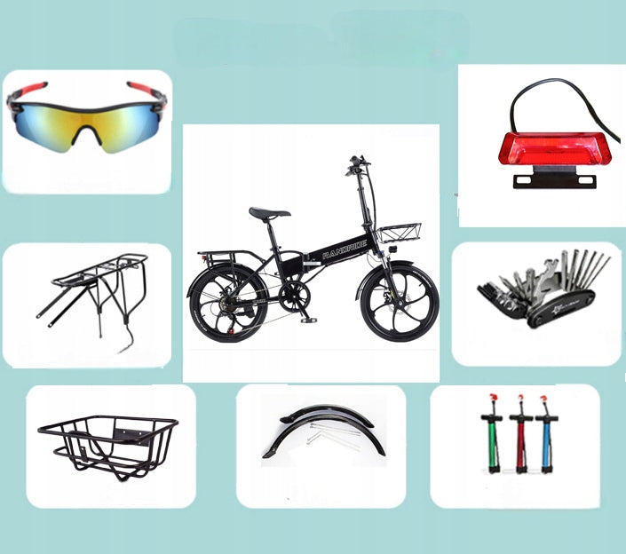 Randride YA20 electric vehicle 500W 48V 12.8AH 40KM/H 60km 20” foldable Packaging status original