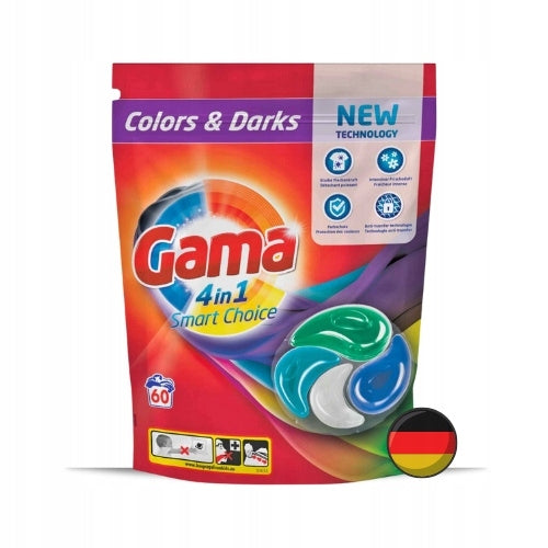 Range Vizir Colour Washing Capsules 60 pcs DE