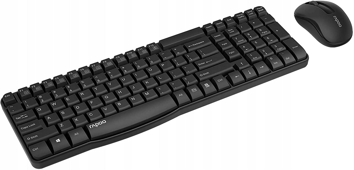Rapoo X1800S wireless keyboard and mouse set 2.4GHz set Keyboard type membrane
