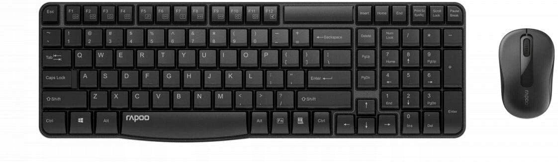 Rapoo X1800S wireless keyboard and mouse set 2.4GHz set