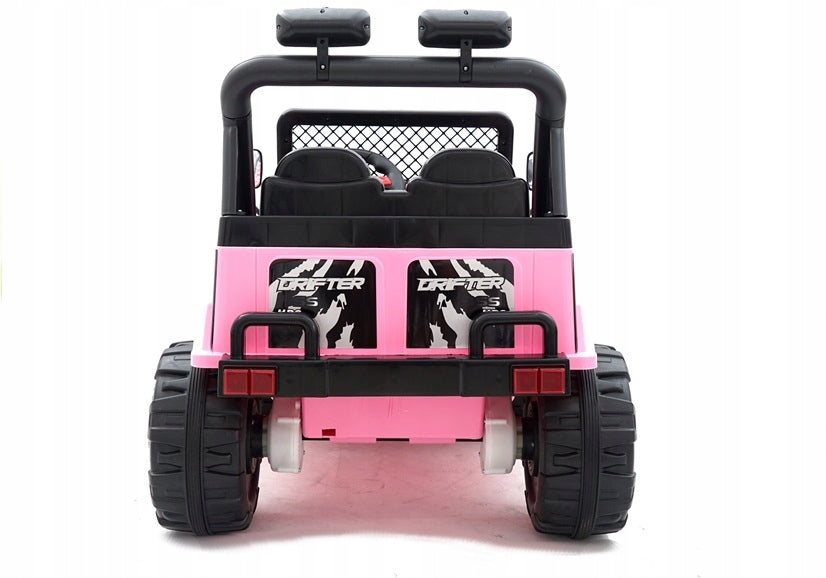 Raptor Dual-Person Battery Car Pink Vehicle length 110 cm
