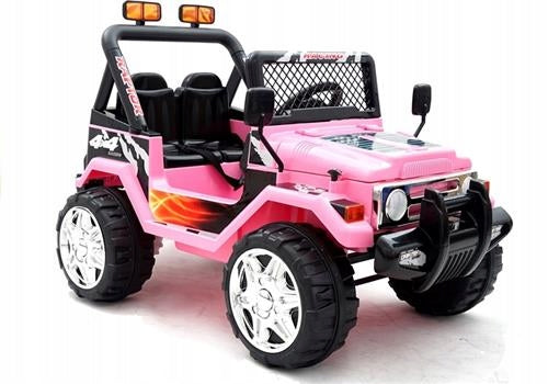 Raptor Dual-Person Battery Car Pink