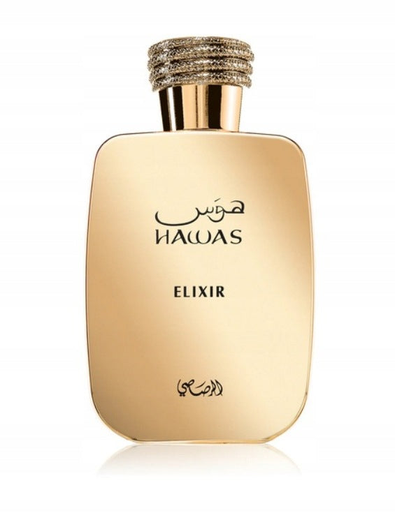 Rasasi Hawas Elixir 100ml EDP Unisex Men's Perfume Packaging status original