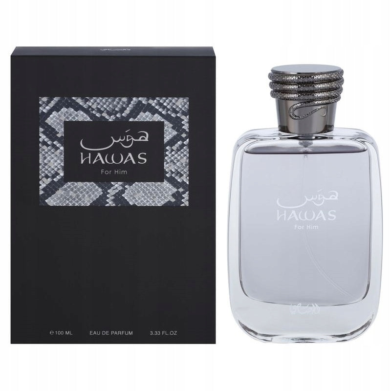 Rasasi Hawas For Him 100ml EDP for men Perfumed Water Original Packaging status original