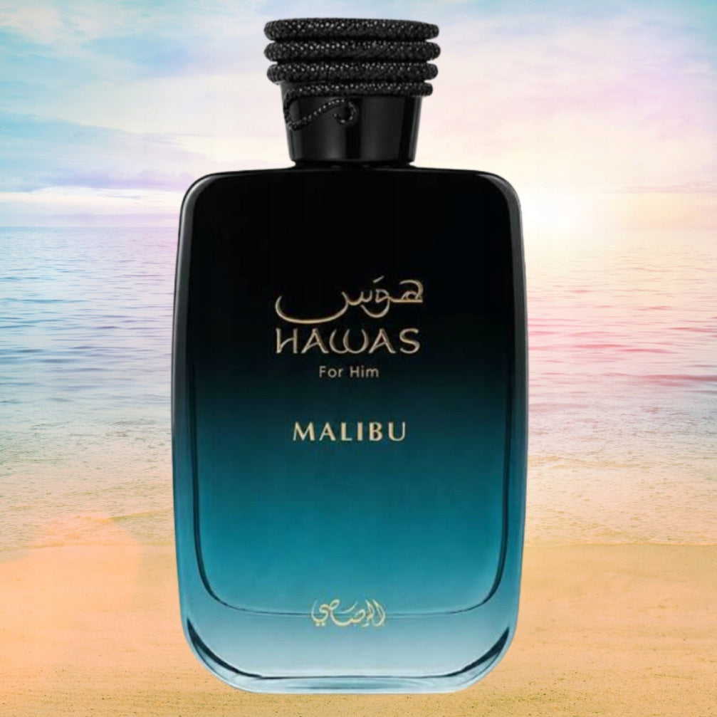 Rasasi Hawas Malibu Eau De Parfum For Men Eau de Parfum perfume 100ml Packaging status original