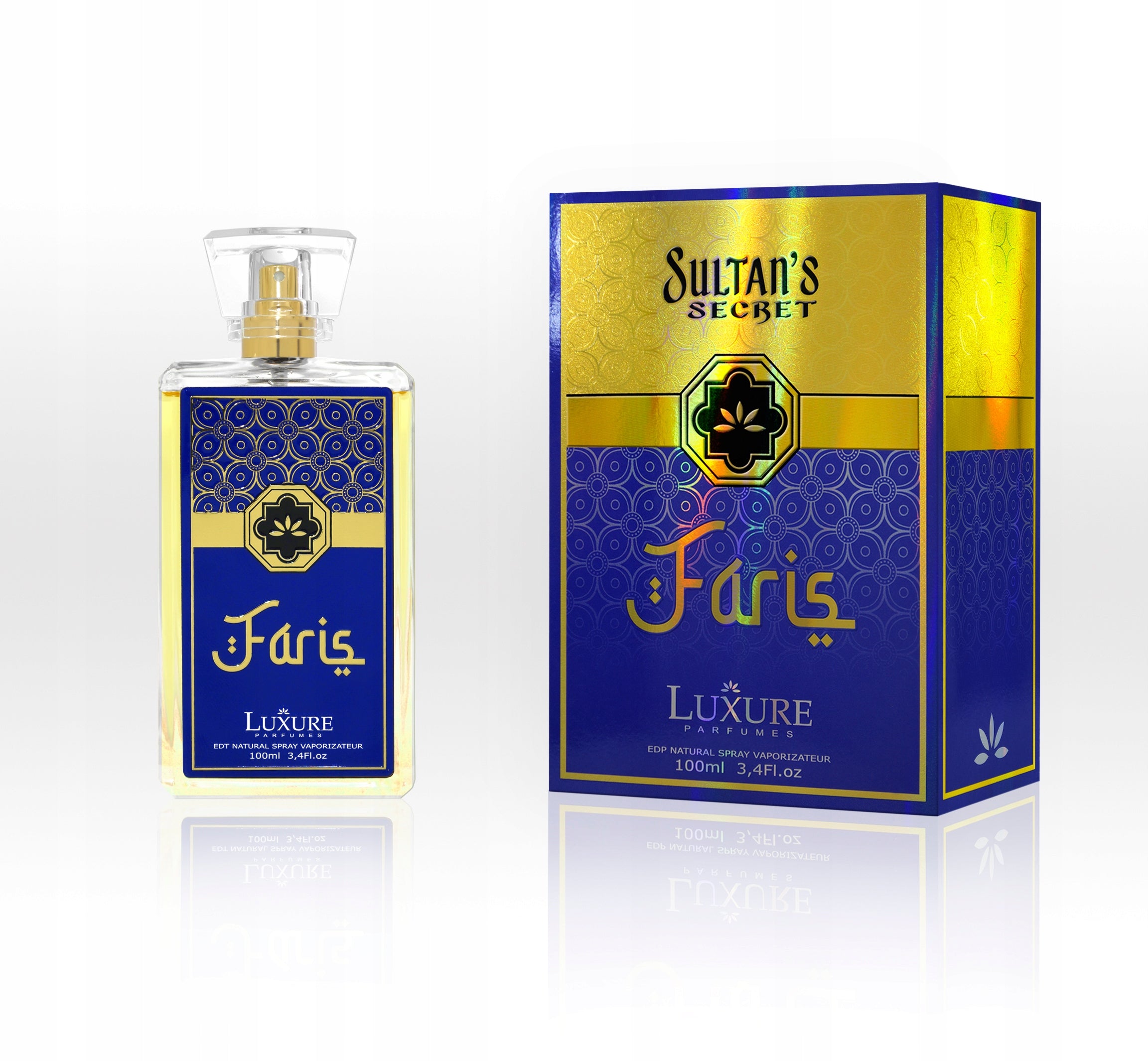 Rashid men edp 100ml - Sultan's Secret Collection, Luxure Brand Luxure Parfumes