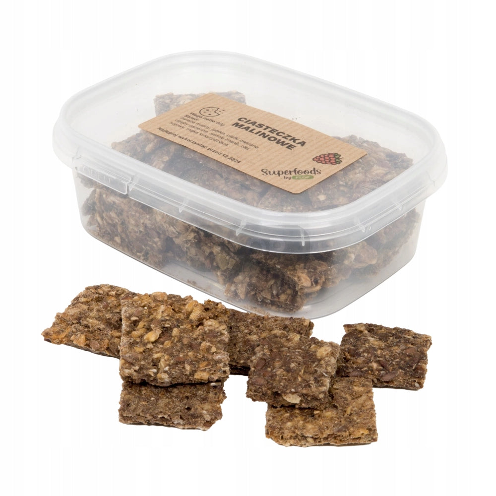 Raspberry Cookies 80g Packaging status original