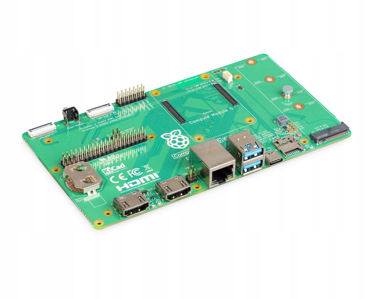 Raspberry Pi Compute Module 5 IO board - base board for Raspberry Pi CM5