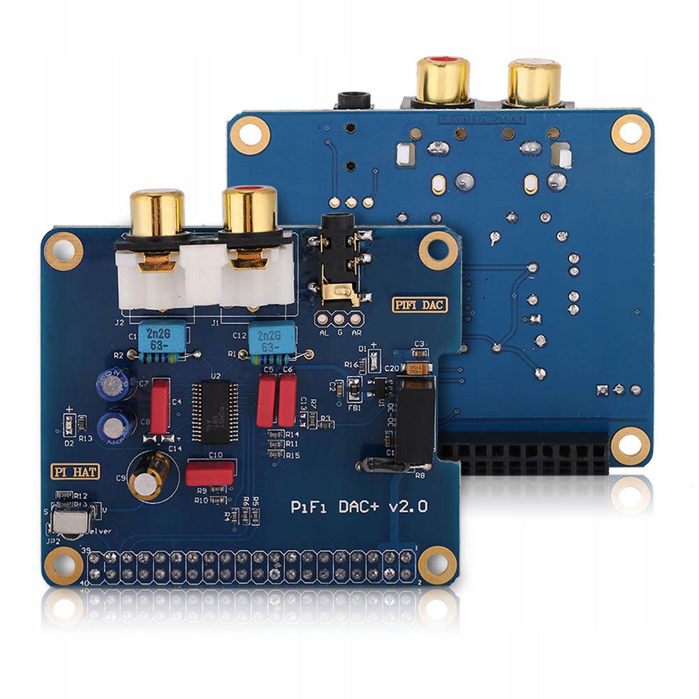 Raspberry Pi HIFI DAC - sound card for Raspberry PI 3 Model B / 2B / B